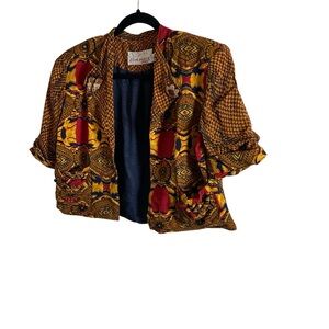 Componix petites Women's Multicolor blazer size 8